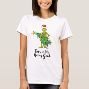 Klassischer Grinch Unartig T-Shirt