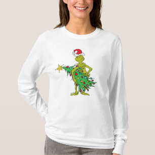 Klassischer Grinch Unartig T-Shirt