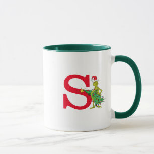 Klassischer Grinch Unartiges Monogramm S Tasse
