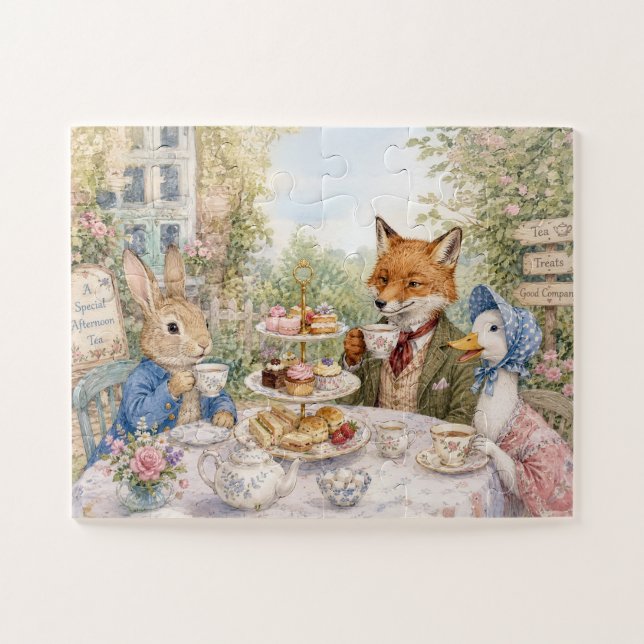 Klassischer Hase Fuchs & Ente  (Horizontal)