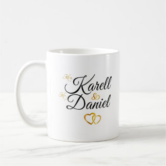 Klassischer Hochzeitsmug, 325 ml Kaffeetasse