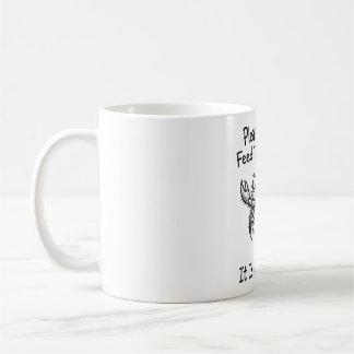 Klassischer Humor-Mug für Krabben-Angst Kaffeetasse