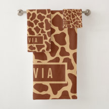 Klassischer Individuelle Name Giraffe Tierisches D