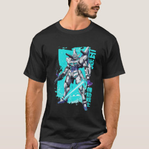Klassischer japanischer legendärer Mecha-Krieger-R T-Shirt