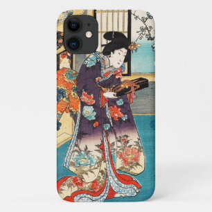 Klassischer japanischer Vintage-Ukiyo-e-Geisha Uta Case-Mate iPhone Hülle