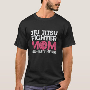 Klassischer Jiu Jitsu Kämpfer Mama Das Idol Judo K T-Shirt