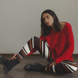 Klassischer Kaffee Brown Leggings