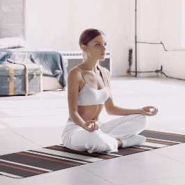 Klassischer Kaffee Brown Yogamatte