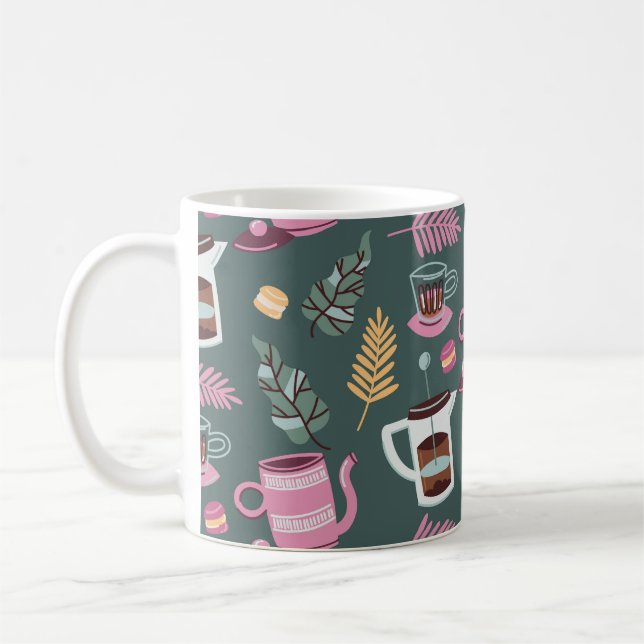 Klassischer Kaffeebecher Kaffeetasse (Links)