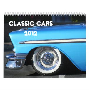 Klassischer Kalender der Auto-2012
