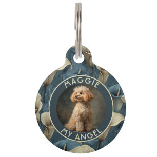 Klassischer Katzenliebhaber Geschenk Calla Lilien Haustiermarke