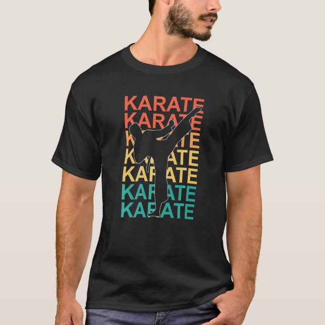 Klassischer Kick-Karate T-Shirt (Vorderseite)