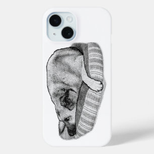 Klassischer Komfort, entspannter Bett Hund Case-Mate iPhone Hülle