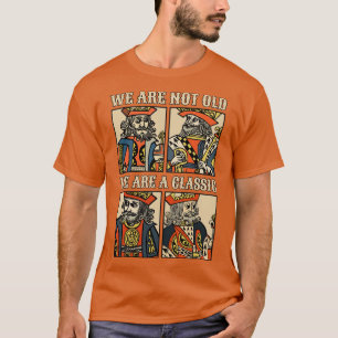 Klassischer König-Charakter beim Spielen d T-Shirt