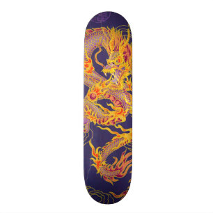 Klassischer königlicher Drache-kundenspezifisches Skateboard