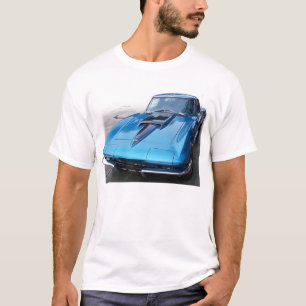 Klassischer Korvette-Muskel-Auto-T - Shirt -