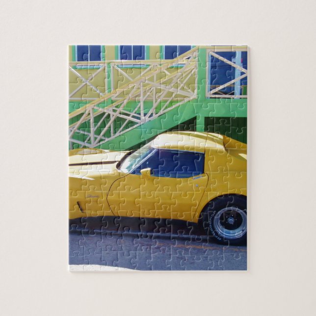 Klassischer KorvetteStingray. (Vertikal)