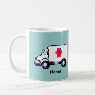 Klassischer Krankenwagen-Kaffeebecher Kaffeetasse