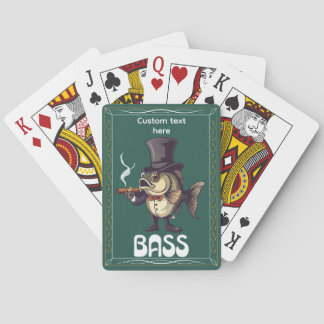 Klassischer Lake Largemouth Bass Tycoon Spielkarten