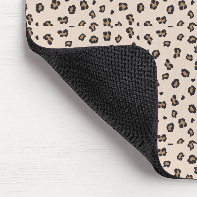 Klassischer Leopard Print Mouse Pad Mousepad (Ecke)