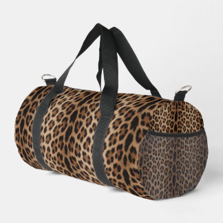 🐆 Klassischer Leoparden-Druck Luxus-Mode-Stil 🐆 Duffle Bag