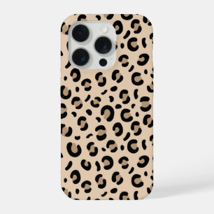 Klassischer Leopardendruck-Handyhülle Stilvoller T iPhone 15 Pro Hülle