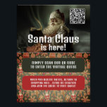 Klassischer Lesestender Santa, besuchen Sie Santa, Poster<br><div class="desc">Dieses Poster ist perfekt für jeden,  der ein Santa-Event besucht. Dieses Zeichen dient dazu,  Kunden zum Scannen eines QR-Codes zu bewegen,  um sich der Warteschlange anzuschließen,  um den Weihnachtsmann zu besuchen. Ideal für kommerzielle und einheimische Veranstaltungen.</div>
