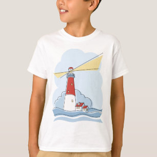 Klassischer Leuchtturm T-Shirt