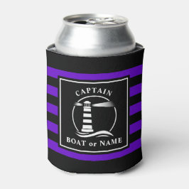Klassischer Lighthouse Captain oder Name des Boote Dosenkühler