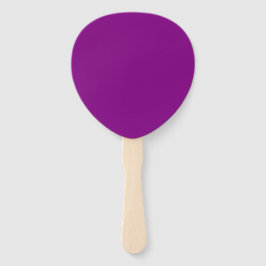 Klassischer Lila Paddle-Lüfter für elegantes Event Fächer