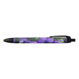 Klassischer Lila-realistischer Hydrangea Pen Kugelschreiber