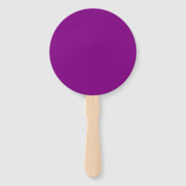 Klassischer Lila Round Fan für eleganten Veranstal Fächer