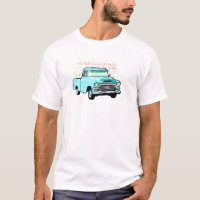 Klassischer LKW im Blau, sehr alter halb