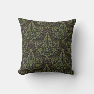 Klassischer Luxus altmodisches Damast-Ornament Kissen