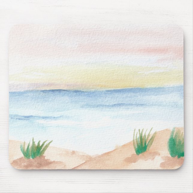 Klassischer Meerblick Mousepad (Vorne)