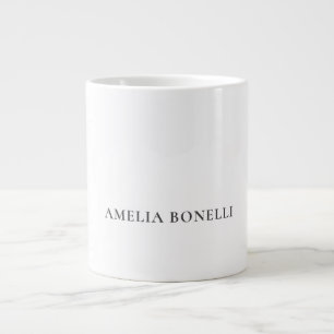 Klassischer Minimalistischer Professioneller Schli Jumbo-Tasse