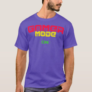 Klassischer Modus für Videospiel-Lover-Spiel T-Shirt