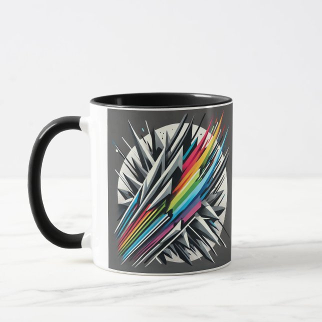 Klassischer Mug, 325 ml Tasse (Links)