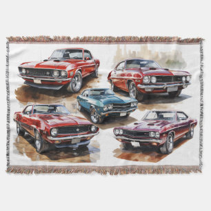 Klassischer Muscle-Car Decke