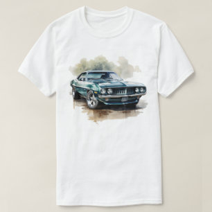 Klassischer Muscle Car T-Shirt