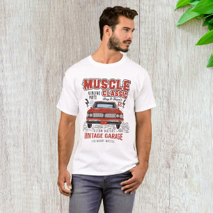 Klassischer Muscle Car T-Shirt