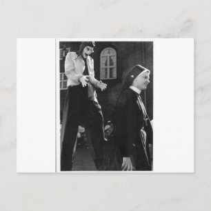 Klassischer Nonne-Schuss Postkarte