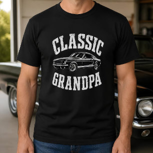 Klassischer Opa Autoliebhaber T-Shirt