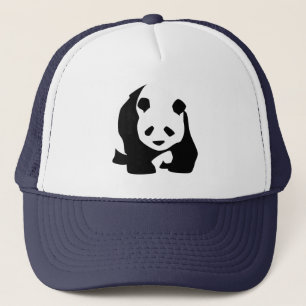 Klassischer Panda Truckerkappe