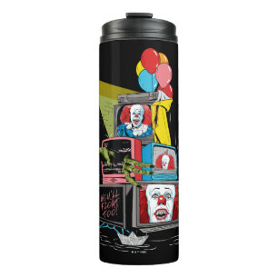 Klassischer Pennywise-TV-Stack - Sie werden auch s Thermosbecher