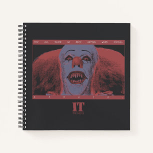 Klassischer Pennywise - Viel besser, wenn man Angs Notizbuch