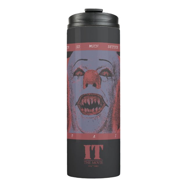 Klassischer Pennywise - Viel besser, wenn man Angs Thermosbecher (Vorderseite)