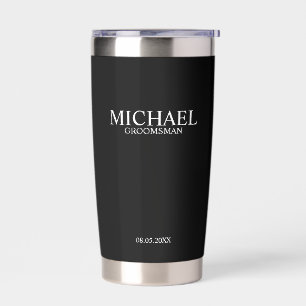 Klassischer Personalisierter Trauzeuge Thermobecher