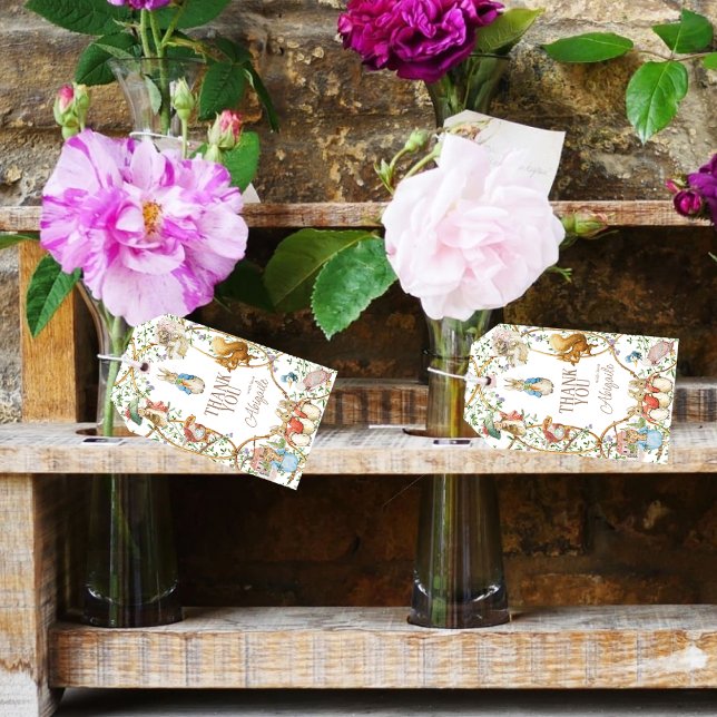 Klassischer Peter der Rabbit Beatrix Potter Baby S Geschenkanhänger (Von Creator hochgeladen)