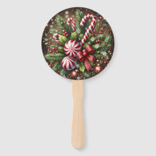 Klassischer Pfefferminz-Weihnachtsgrün/Christbaums Fächer